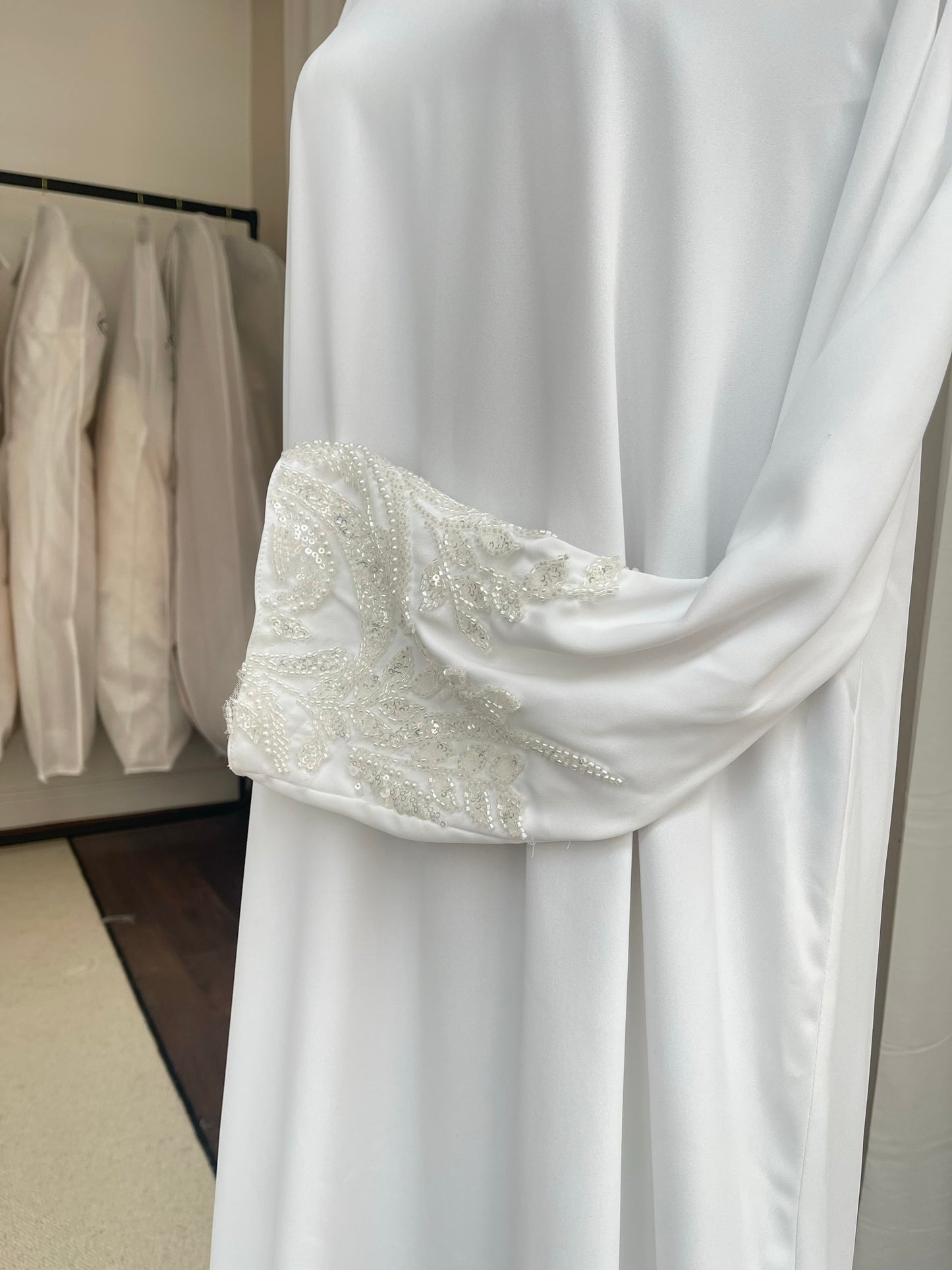 A L I Y A  Bridal Abaya - Slip and Cape